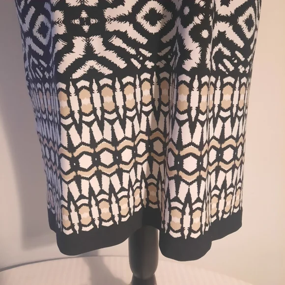 Chicos Black and White Sheath Dress - Picture 12 of 12